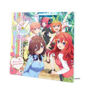 『五等分の花嫁∽』アクリル置時計