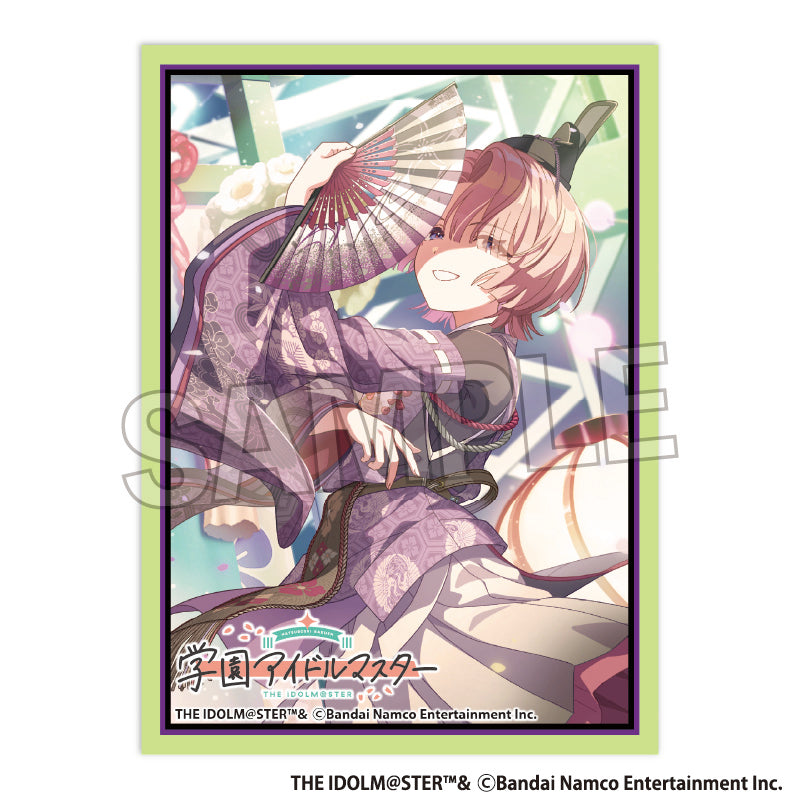 『学園アイドルマスター イラストスリーブMAT 雪解けに 有村麻央』