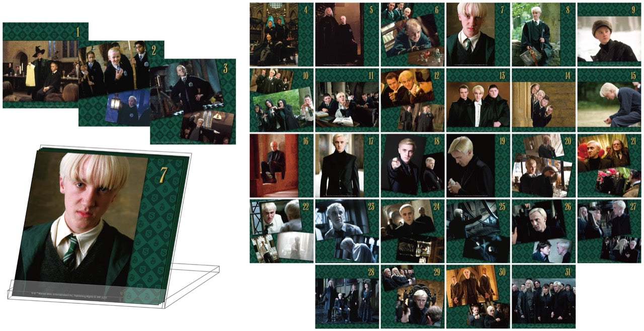 H*L様 ハリーポッター ドラコ・マルフォイ 日めくりカレンダー ハリーポッター』Draco Malfoy日めくりカレンダー – Anime Store