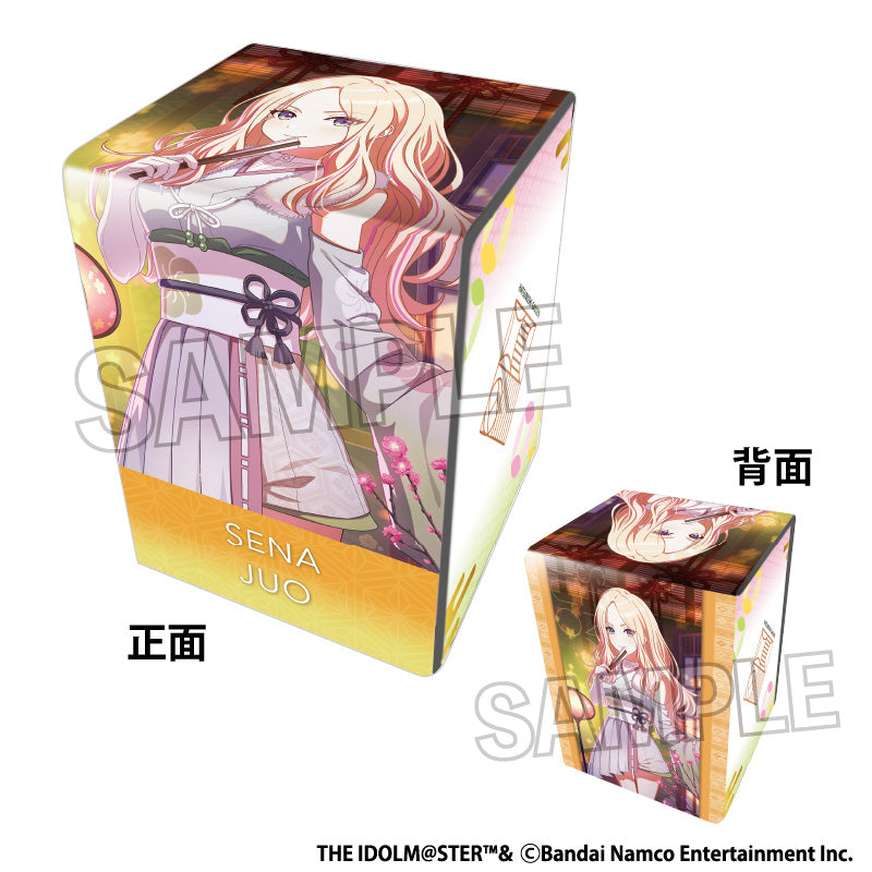 『学園アイドルマスター イラスト合皮製デッキケース 小さな野望 '25ひな祭り 十王星南』