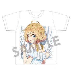 『彼女、お借りします』描き下ろし抱きつかれTシャツ 七海麻美 ワンピース ver