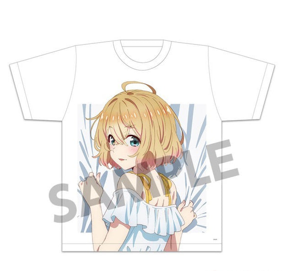 『彼女、お借りします』描き下ろし抱きつかれTシャツ 七海麻美 ワンピース ver