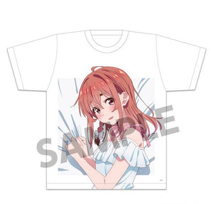 『彼女、お借りします』描き下ろし抱きつかれTシャツ 桜沢墨 ワンピース ver.