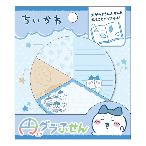 『ちいかわ』円グラふせん /(2)ハチワレ