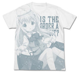 『ご注文はうさぎですか？』チノ オールプリントTシャツ【202405再販】