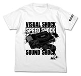 『メガドライブ』3SHOCK Tシャツ / WHITE