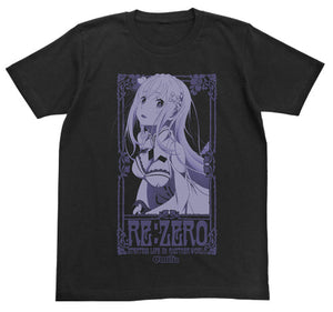 『Re:ゼロから始める異世界生活』エミリアTシャツ【202405再販】