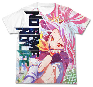 『ノーゲーム・ノーライフ』『白』フルグラフィックTシャツ