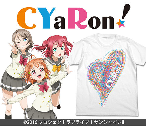 『ラブライブ！サンシャイン!!』 CYaRon！Tシャツ/WHITE