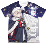 『Fate/Grand Order』ライダー/アルトリア・ペンドラゴン[サンタオルタ] フルグラフィックTシャツ WHITE【202406再販】