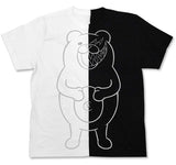 『ニューダンガンロンパV3 みんなのコロシアイ新学期』モノクマ グラフィック ニコイチTシャツ