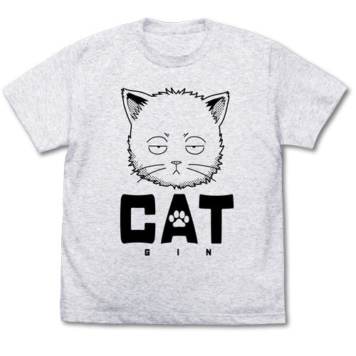 『銀魂』猫になった銀さん Tシャツ【202405再販】