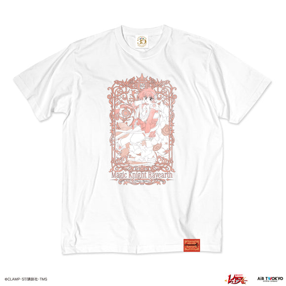 『魔法騎士レイアース』第1弾 デコラティブTシャツ（獅堂光） ホワイト