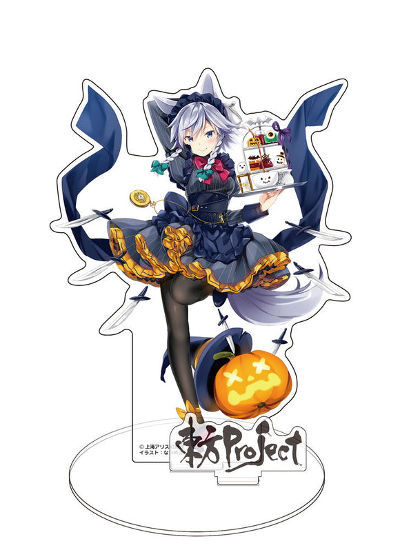 『東方Project』アクリルフィギュア ハロウィン 十六夜咲夜 illust：なつめえり【202405再販】