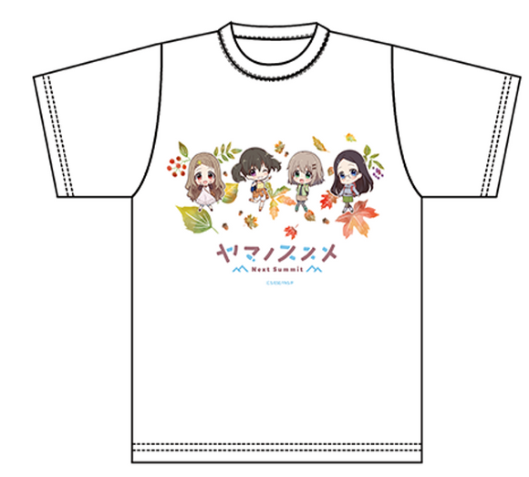 『ヤマノススメ Next Summit』ぷちちょこグラフィックTシャツ