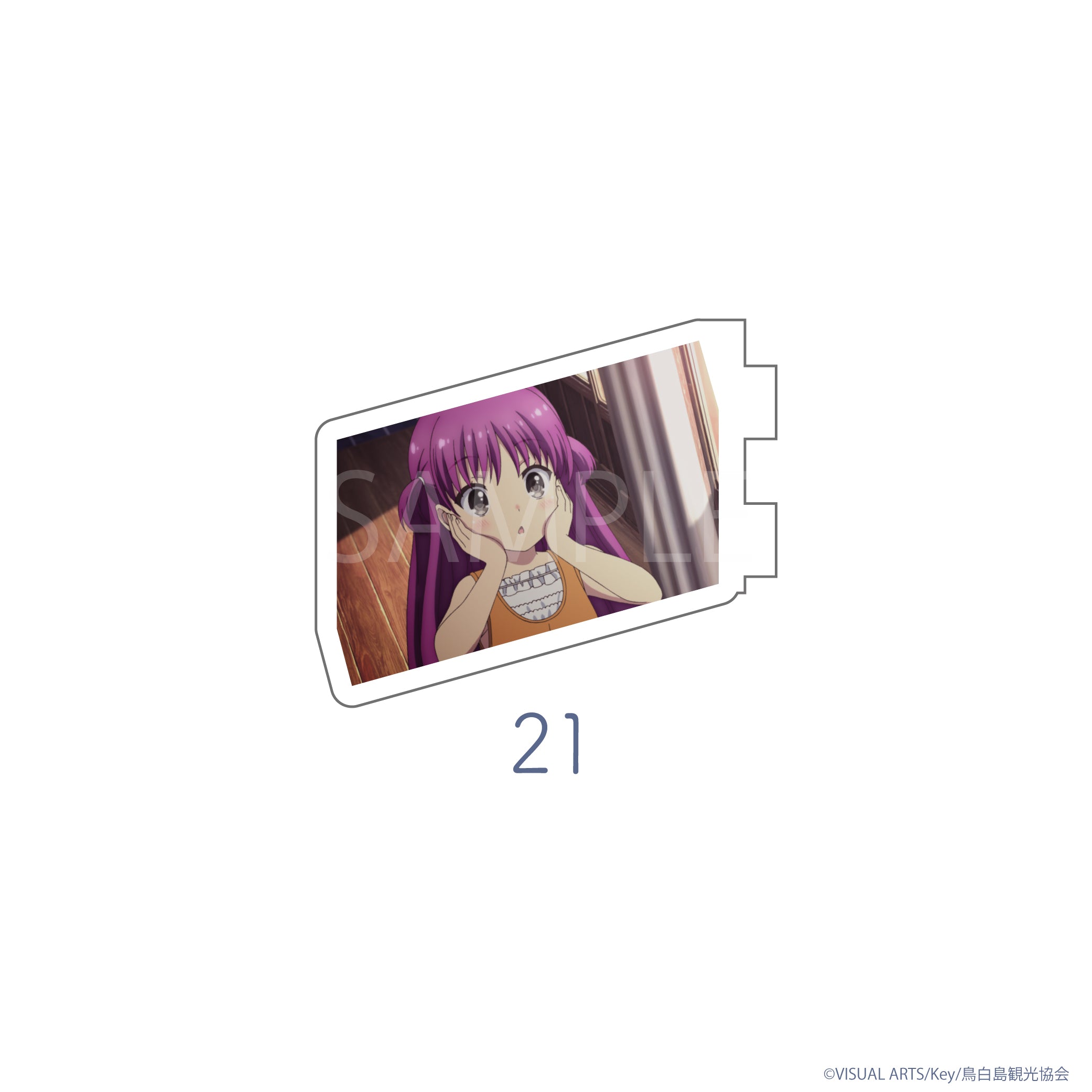 Summer Pockets』アクリルキーホルダー01/ダークガーリーver
