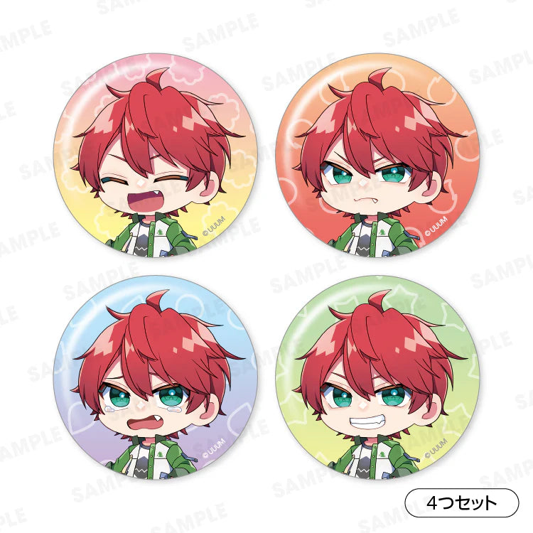 『カラフルピーチ』からぴちコレクションVol.2  缶バッジセット じゃぱぱ Ver.