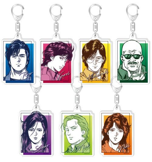 シティーハンター』トレーディング アクリルキーホルダー【全7種