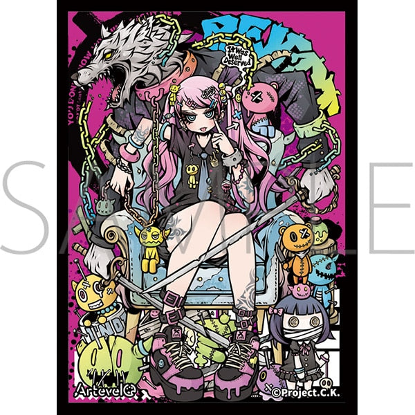 『Artevelo』カードスリーブ Project.C.K. 「stickout」（art-018）