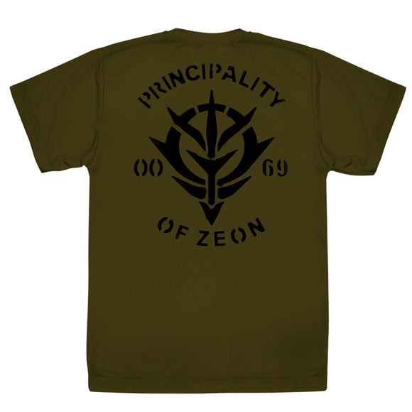 『機動戦士ガンダム』ジオン公国軍 ドライTシャツ MOSS【202405再販】