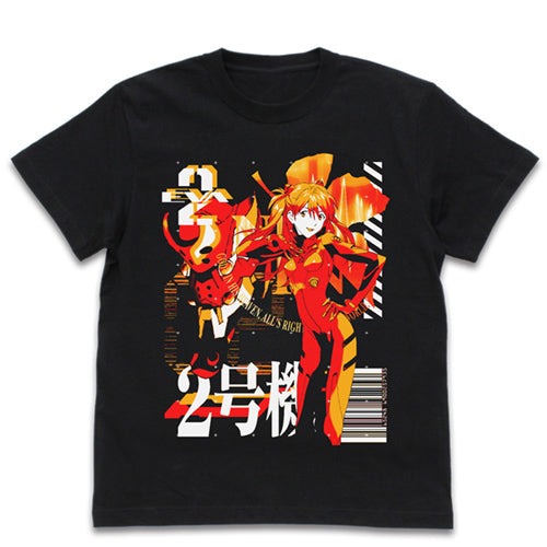 『エヴァンゲリオン』エヴァ2号機 アシッドグラフィックスTシャツ【202406再販】