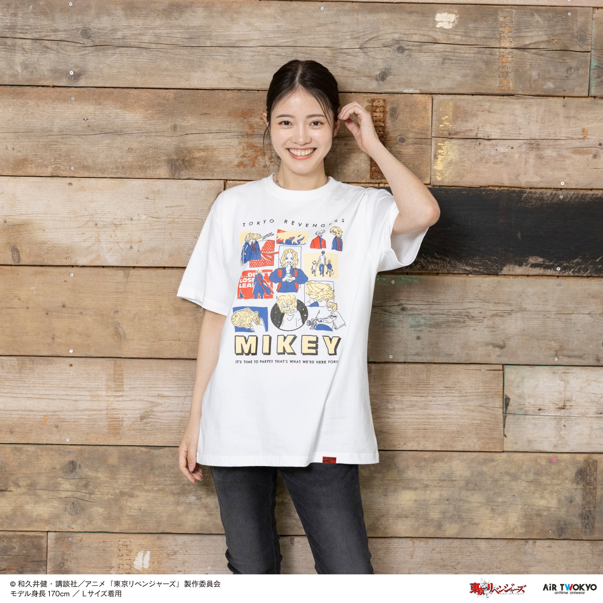 『東京リベンジャーズ』TVアニメ 第3弾 天竺編 チェキフォトTシャツ 2(マイキー)