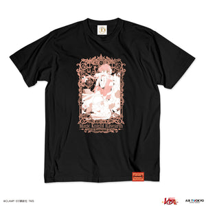 『魔法騎士レイアース』第1弾 デコラティブTシャツ（獅堂光） ブラック