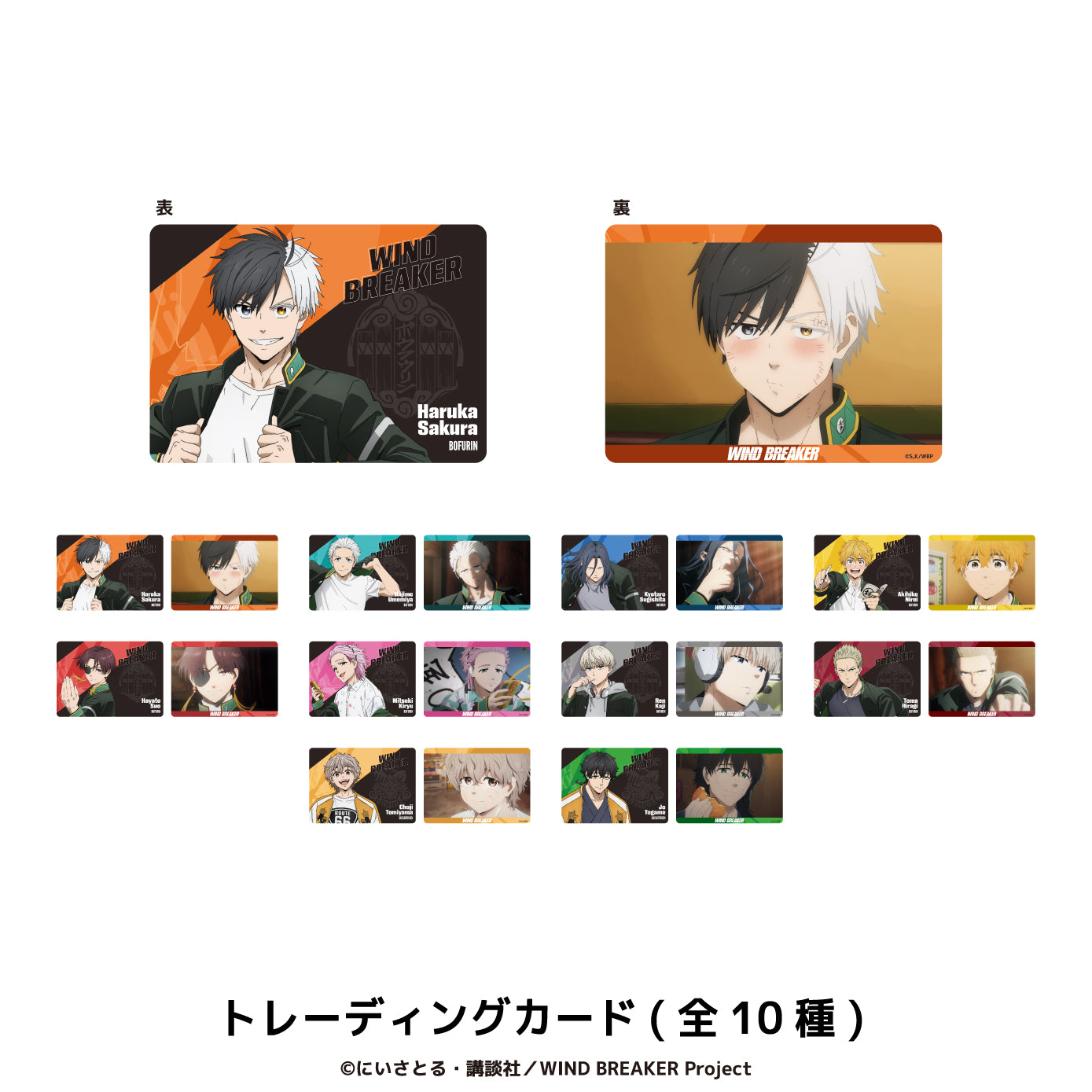 WIND BREAKER』桐生 三輝 Ani-Art A3マット加工ポスター【202508