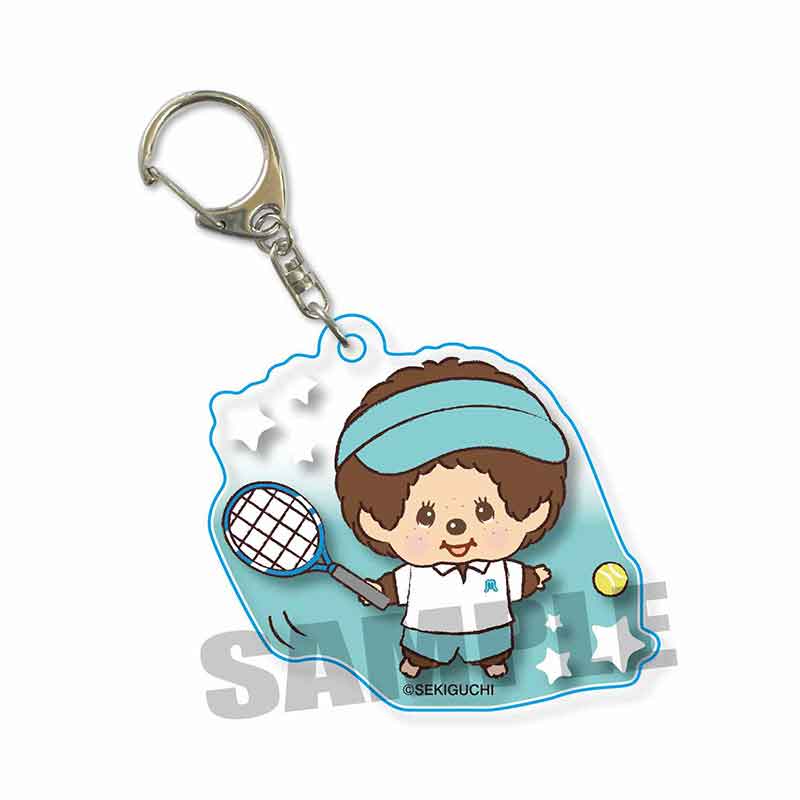 『モンチッチ スポーツ』アクリルキーホルダー /テニス【202602再販】