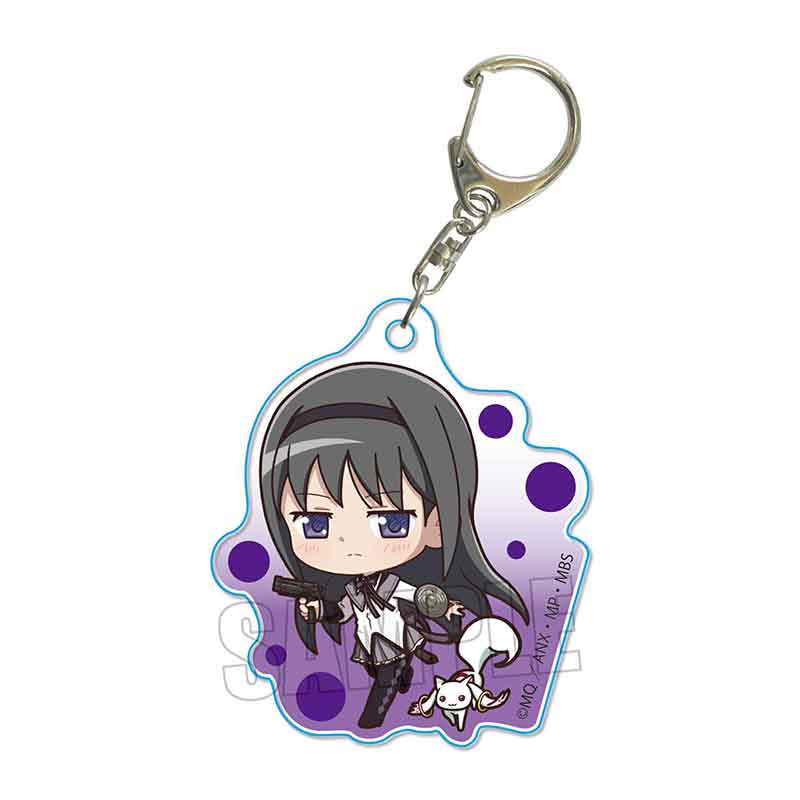 『魔法少女まどか☆マギカ』てくトコアクリルキーホルダー /暁美 ほむら【202511再販】