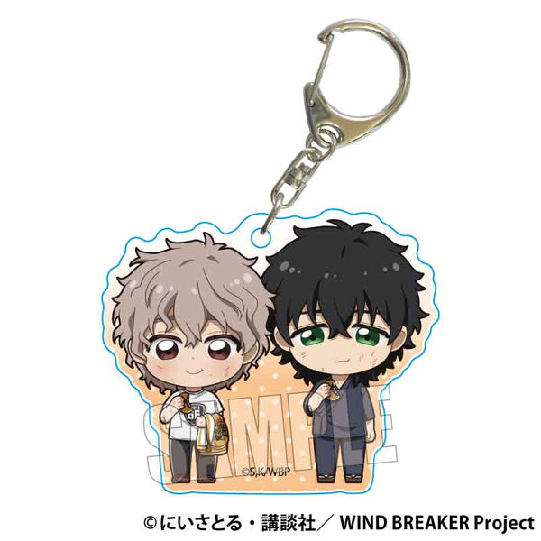 WINDBREAKER ぽ 兎耳山丁子 トコトコアクリルスタンド in テーマパーク