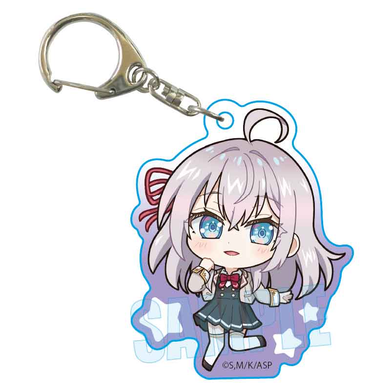 『時々ボソッとロシア語でデレる隣のアーリャさん』ぷかっしゅアクリルキーホルダー /アリサ・ミハイロヴナ・九条(制服)
