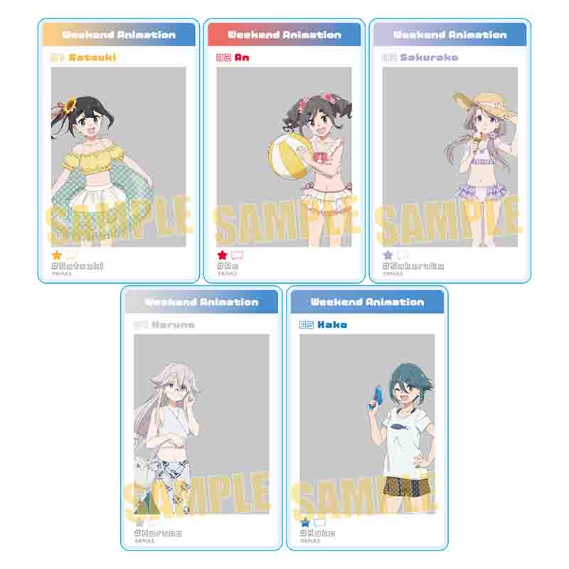 『mono』トレーディングアクリルカード /水着で海!【BOX】