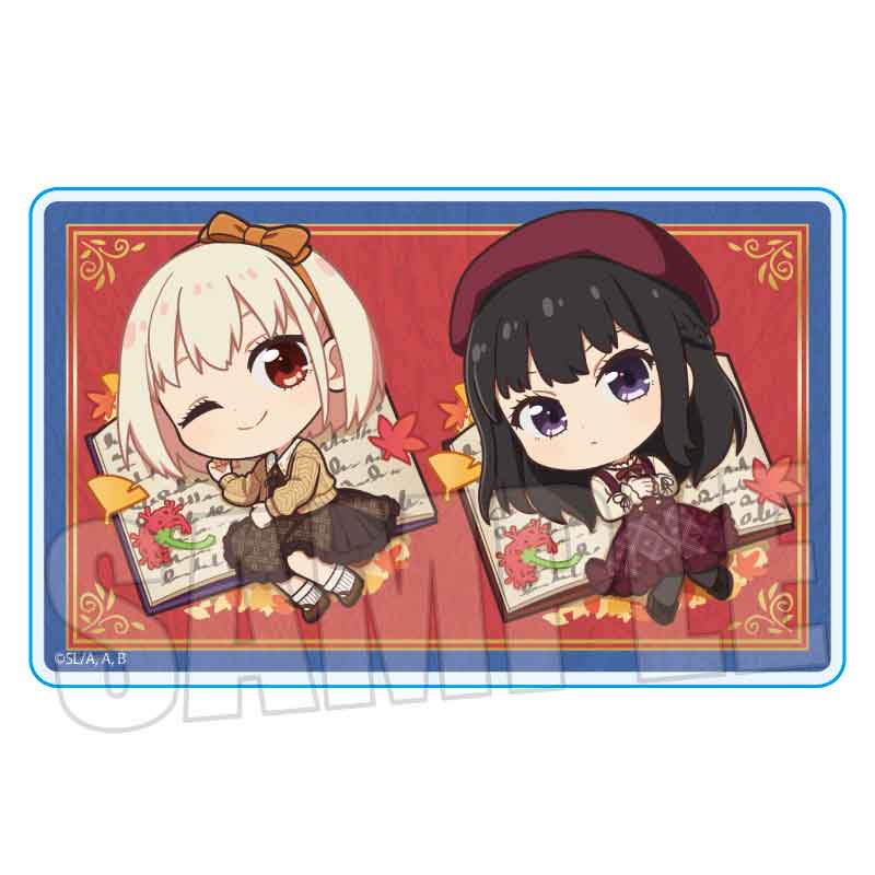 『リコリス・リコイル』アクリルカード /千束&たきな(読書)