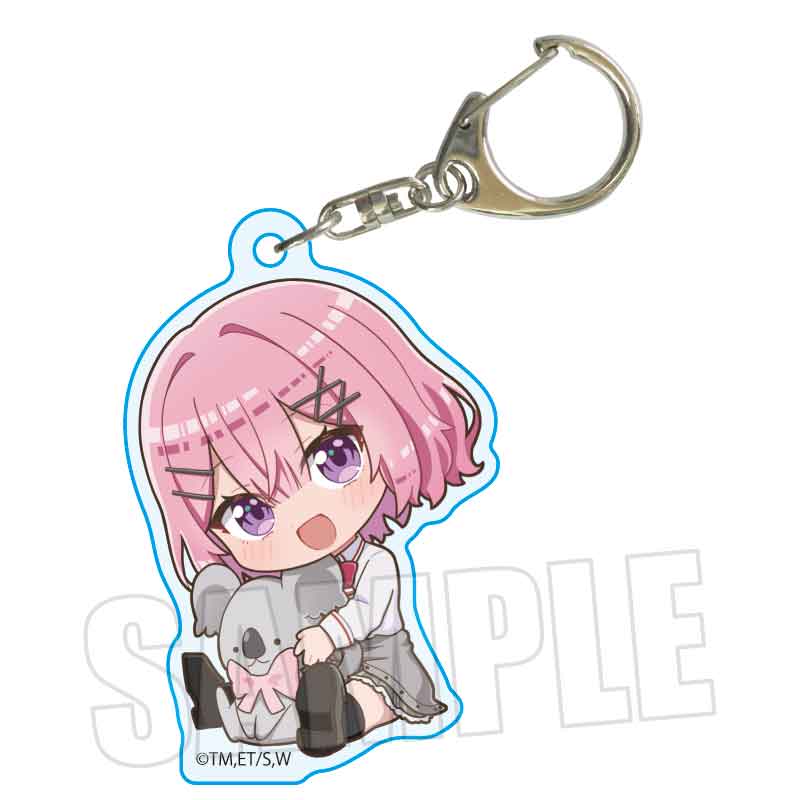 『わたしが恋人になれるわけないじゃん、ムリムリ!(※ムリじゃなかった!?)』ぎゅぎゅっとアクリルキーホルダー /甘織 れな子