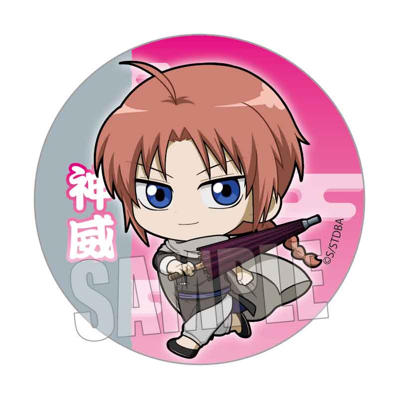 銀魂 神威 缶バッジ J-WORLD JW 烙陽決戦篇 銀魂 JW 烙陽決戦