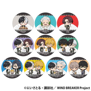 『WIND BREAKER』トレーディング缶バッジ /ぷちめもっ!【BOX】