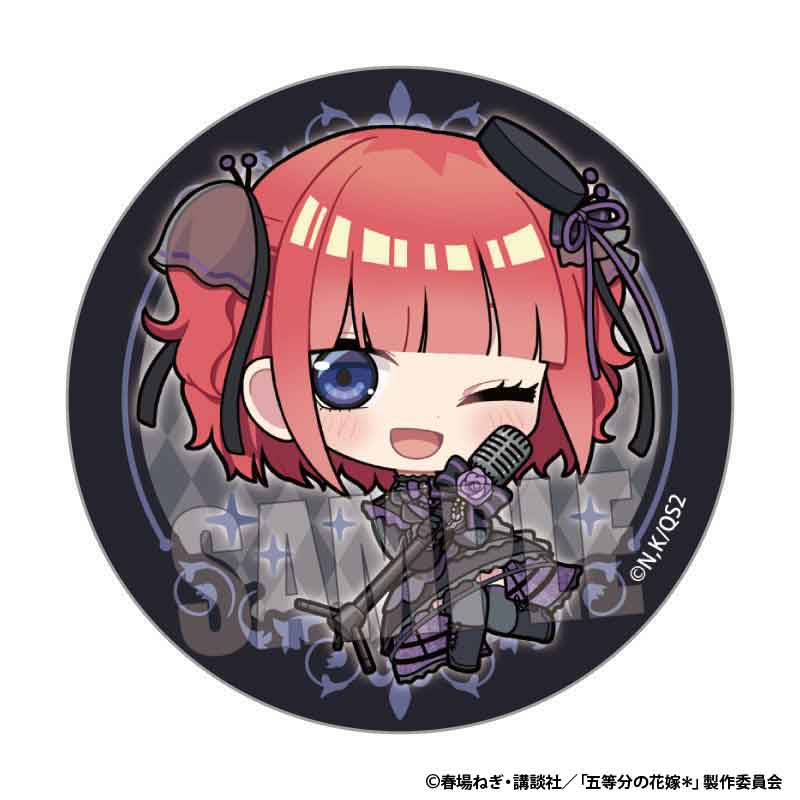 缶バッジ 五等分の花嫁＊/中野 三玖 ゴシックアイドルver