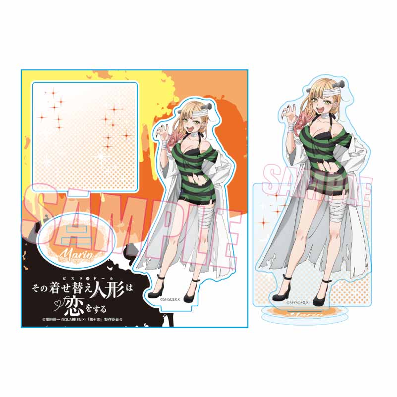【このページを見たあなたは恋をする】着せ恋ぷかっしゅミニスタンドコンプ＆アクリル その着せ替え人形(ビスク・ドール)は恋をする』ぷかっしゅミニ