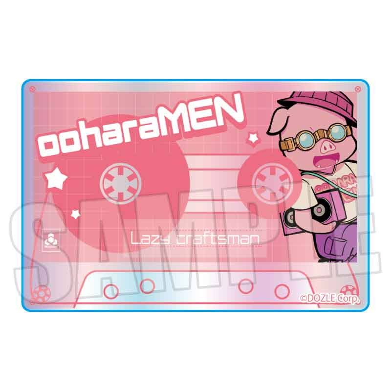 『ドズル社』キラキラミニアクリルブロック /おおはらMEN(Rhythm DOZLE Corp.)