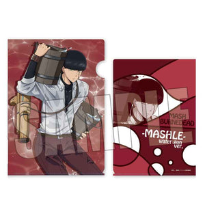 『マッシュル-MASHLE-』クリアファイル マッシュ・バーンデッド 水鉄砲ver.