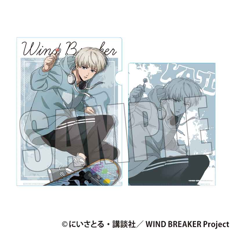 『WIND BREAKER』クリアファイル /梶 蓮 スケーターver.【202502再販】