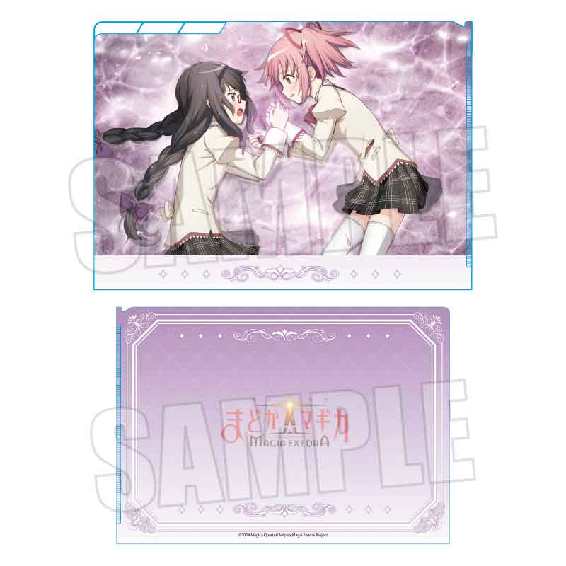 『魔法少女まどか☆マギカ Magia Exedra』クリアファイル3ポケット /B