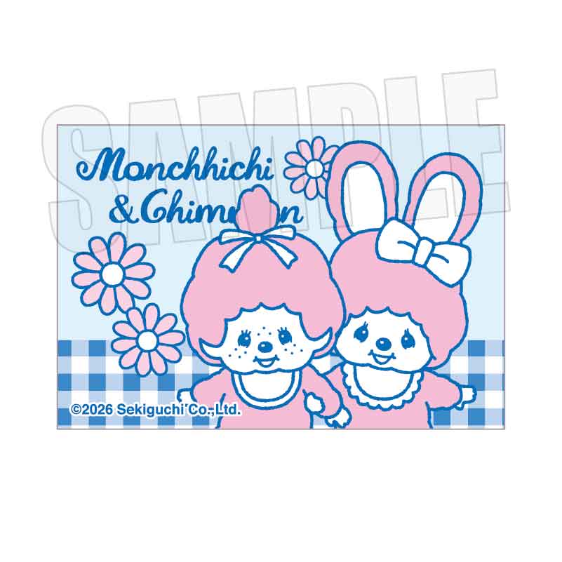 『モンチッチ&チムたん』スクエアマグネット /A【202602再販】