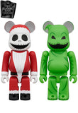 『ナイトメアー・ビフォア・クリスマス』BE@RBRICK SANTA JACK & OOGIE BOOGIE 2PCS SET