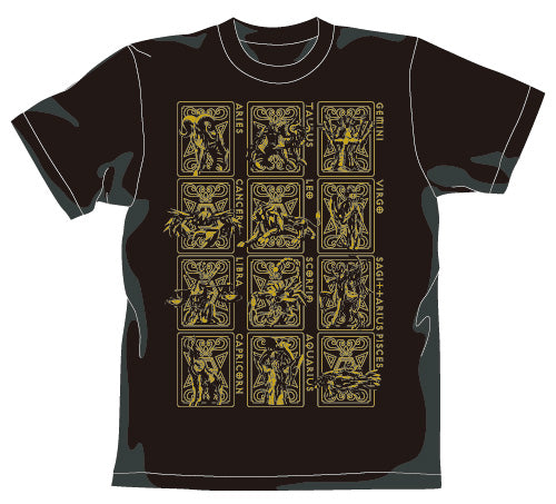 『聖闘士星矢』5775-361 黄金聖衣Tシャツゴールドver.【202407再販】