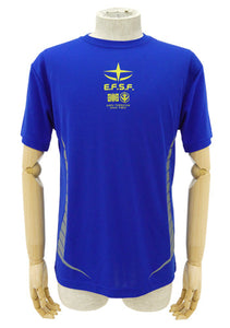 『機動戦士ガンダム』地球連邦軍ドライTシャツ COBALT BLUE【202406再販】