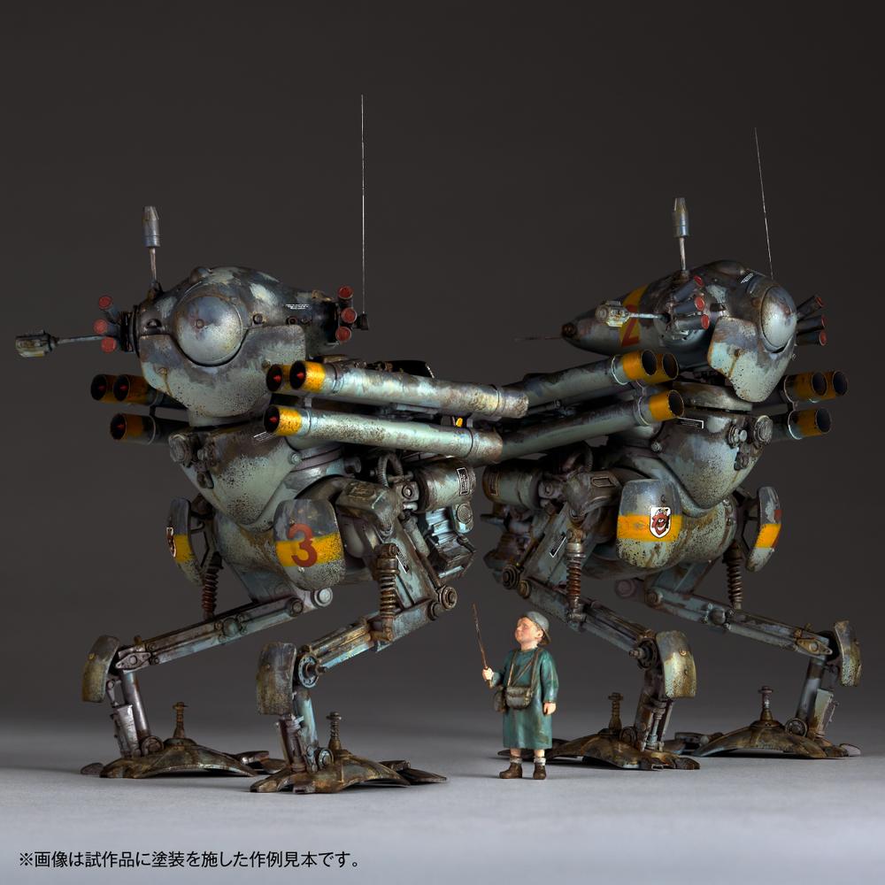 『マシーネンクリーガー』ARTPLA 陸戦ガンス(2機セット)&エディ・アムゼル