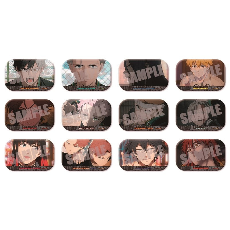 『WIND BREAKER』トレーディングスクエア缶バッジコレクション 作中場面写ver. vol.2(全12種)【BOXJAN】
