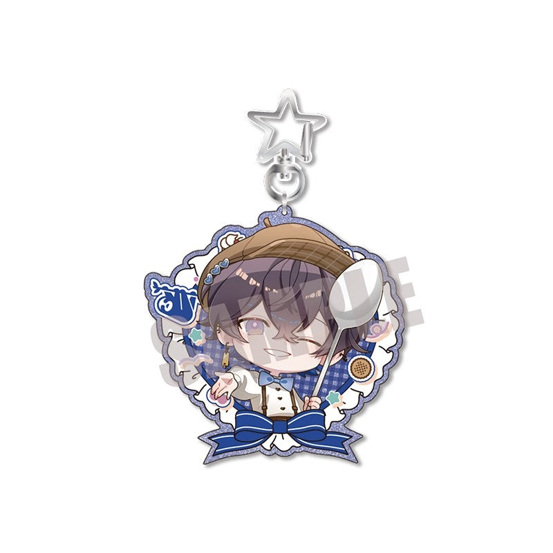 『厨二病三銃士』ラメアクリルキーホルダー Jupe.c